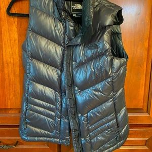 The Northface black puffer vest